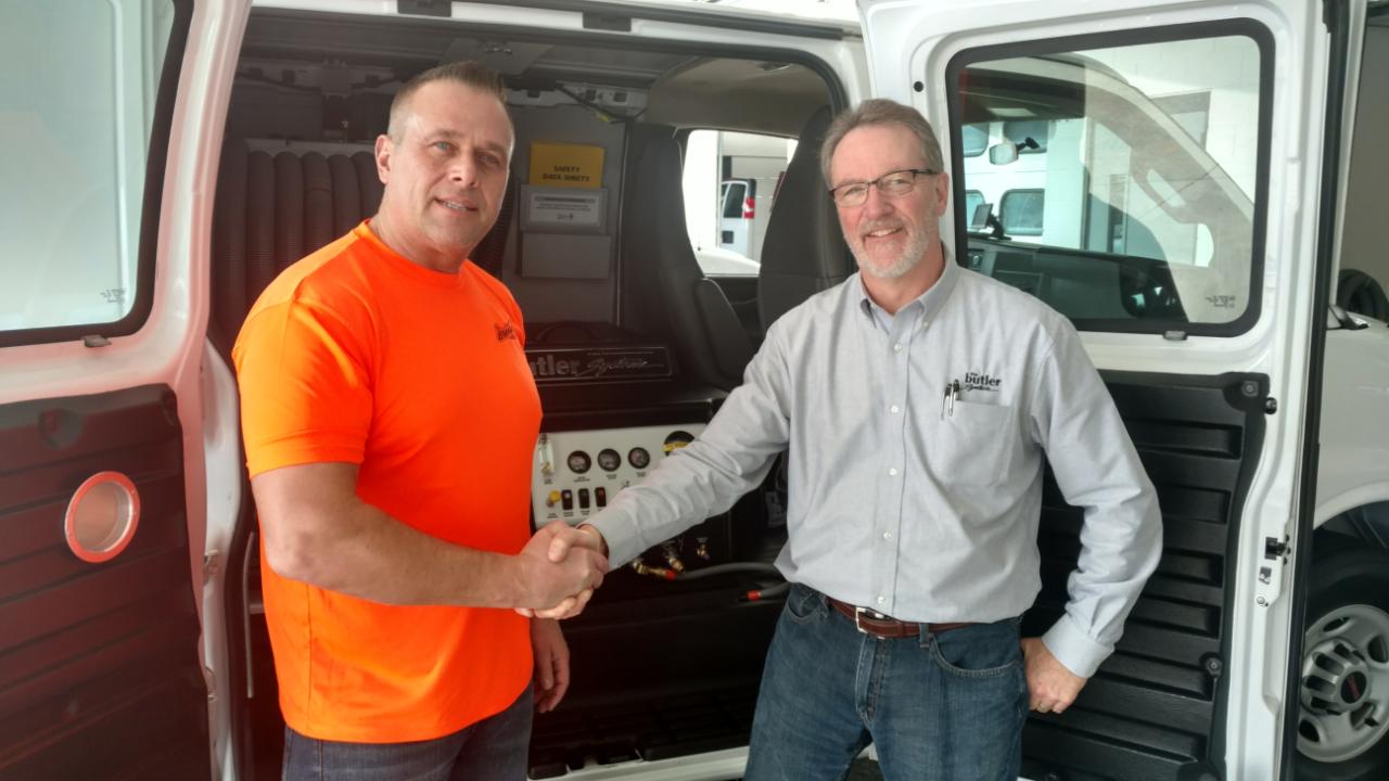 Dreese Cleaning Services, Sunbury PA, Purchases a New Butler Truckmount